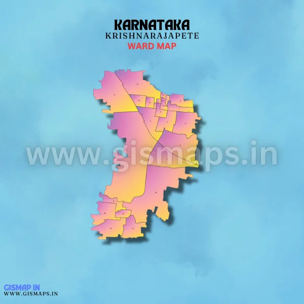 Krishnarajapete Ward Map (Karnataka)